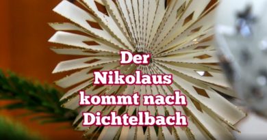Der Nikolaus in Dichtelbach
